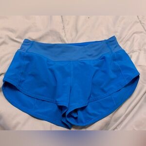 Poolside Blue Lululemon shorts